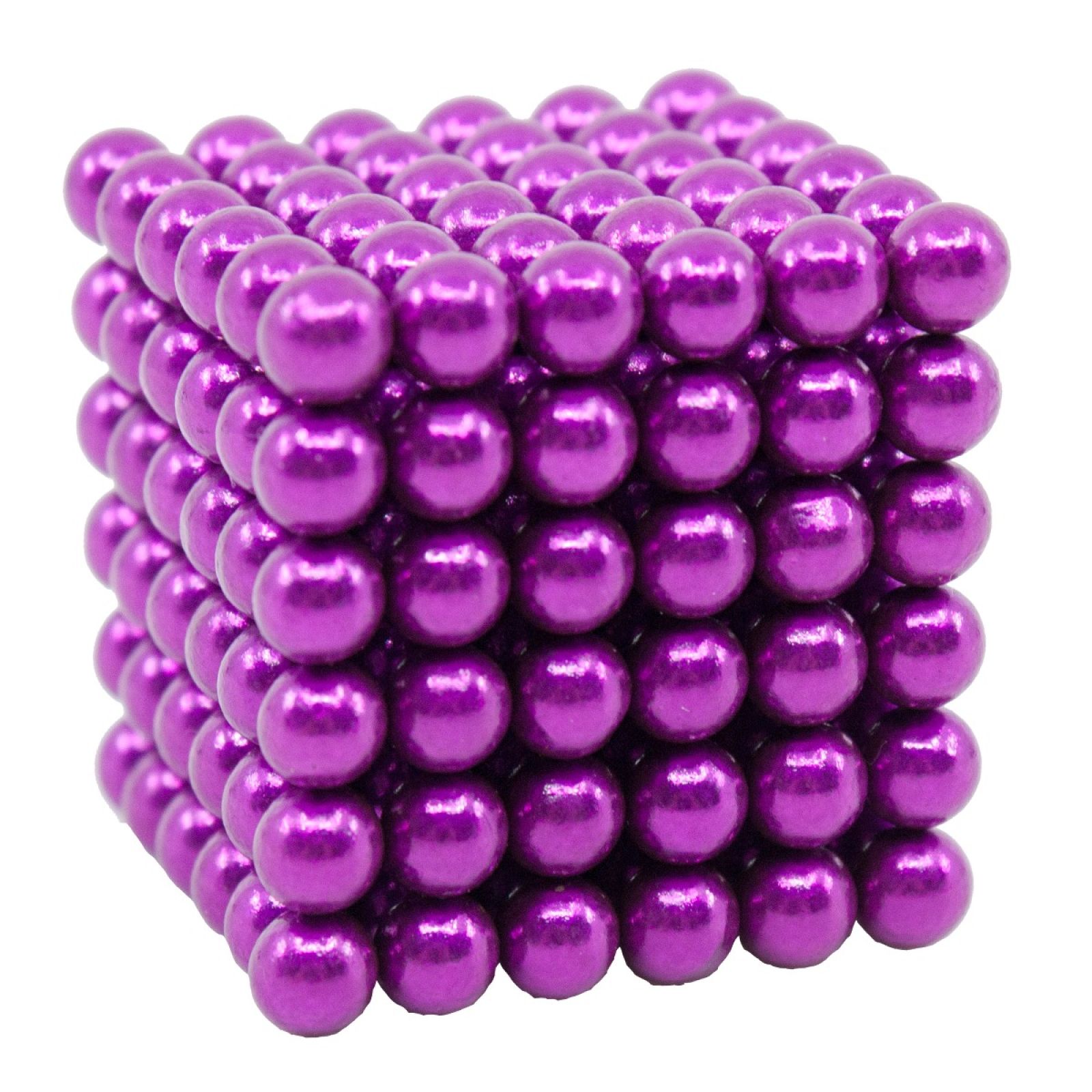 Elektroniktrade Neocube aus 5 mm Magnetkugeln - Violett - Set mit 216 Kugeln zum Würfel geformt Elektroniktrade Switzerland
