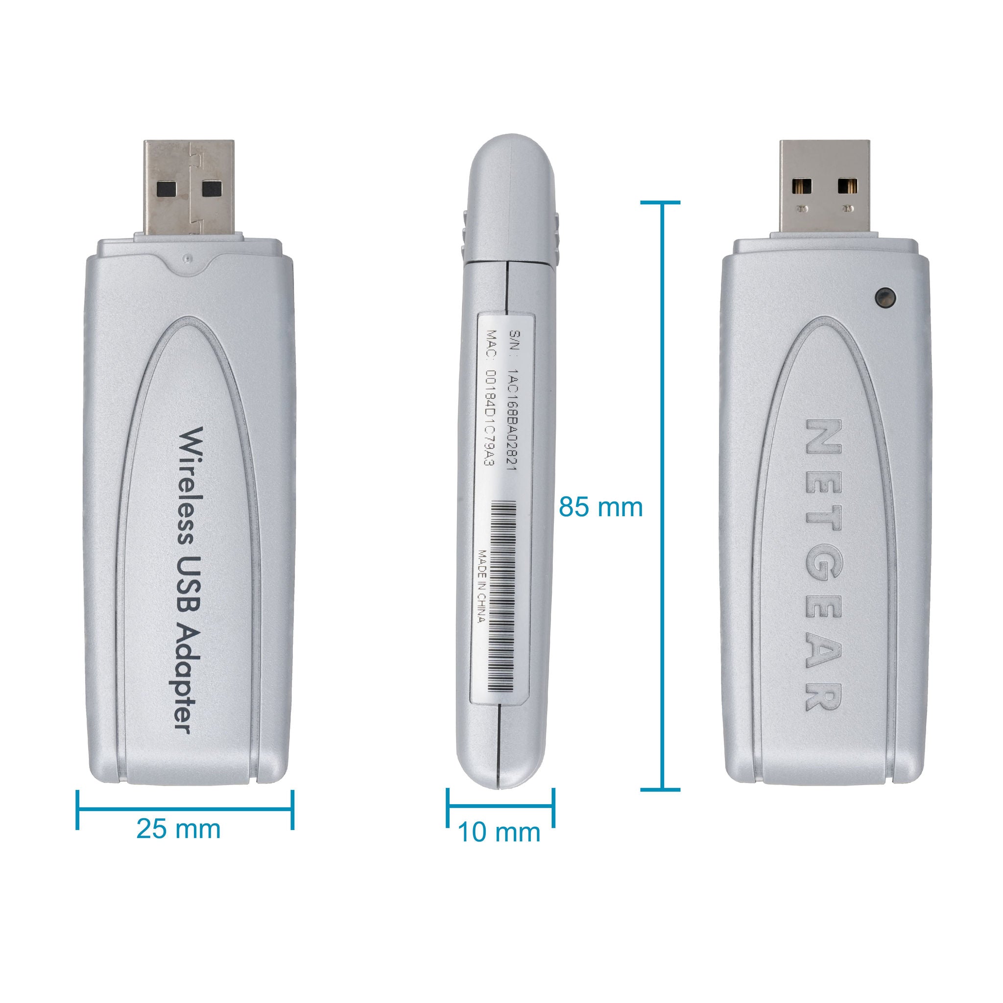 Elektroniktrade Netgear 54 MBit/s Wireless USB 2.0 Stick 802.11g WLAN Adapter WiFi Dongle Elektroniktrade Switzerland
