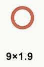 Elektroniktrade O-Ring Set – 351 Stück oder Einzel (Rot, 10 Größen) Ideal für Reparaturen Elektroniktrade Switzerland