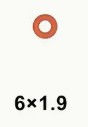 Elektroniktrade O-Ring Set – 351 Stück oder Einzel (Rot, 10 Größen) Ideal für Reparaturen Elektroniktrade Switzerland