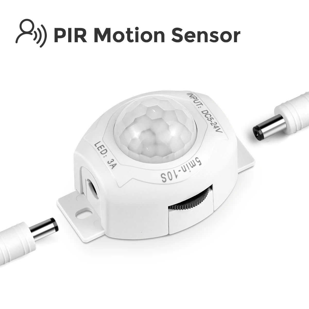 Elektroniktrade PIR-Bewegungsmelder, LED-Streifen, IP65, wasserdicht, DC 12 V, Diodenband Elektroniktrade Switzerland