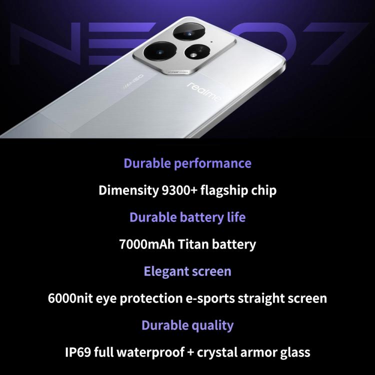 elektroniktrade Realme Neo7, 12 GB + 256 GB, 6,78 Zoll, Android 16/Realme UI 6.0 elektroniktrade Switzerland