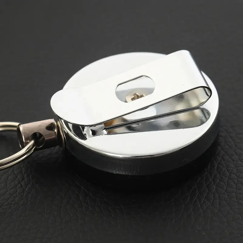 Elektroniktrade Robuster Einziehbarer Schlüsselanhänger mit Gürtelclip Elektroniktrade Switzerland
