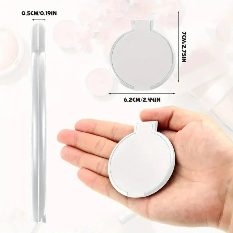 Elektroniktrade Runder Mini Kosmetik Spiegel, Kompaktspiegel, Mini-Faltspiegel, Make-up-Spiegel Elektroniktrade Switzerland
