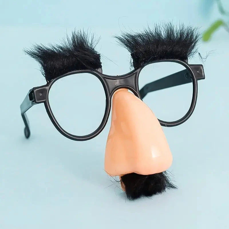 Elektroniktrade Schwarze Brille Mit Wimpern, Nase und Schnauze Elektroniktrade Switzerland