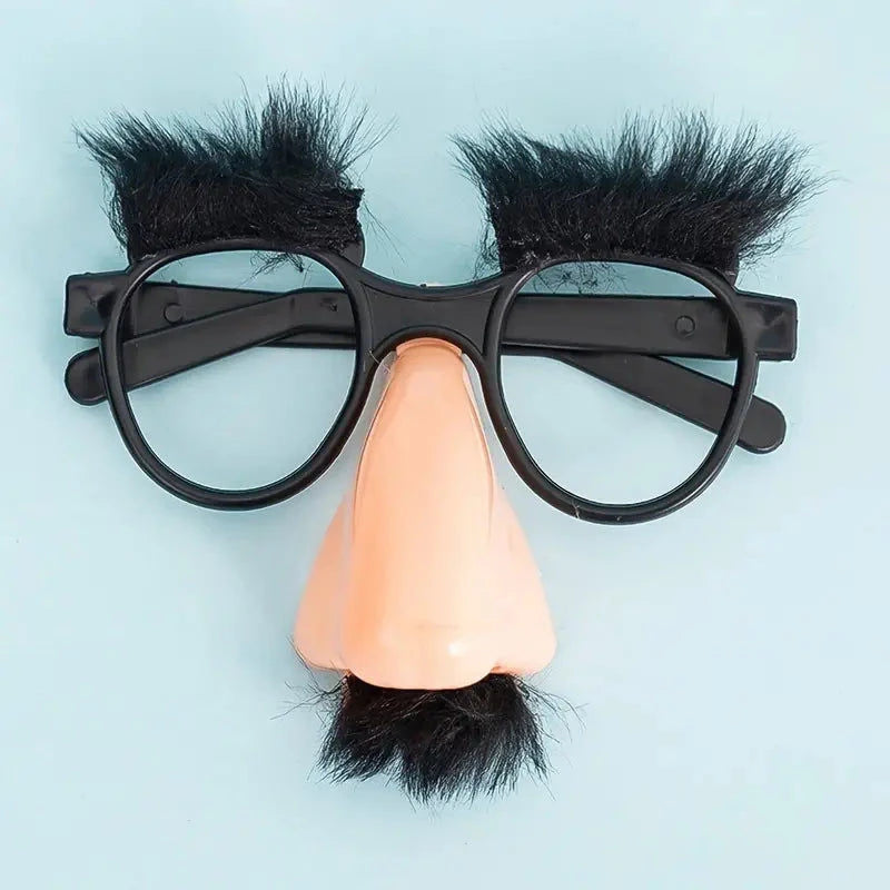 Elektroniktrade Schwarze Brille Mit Wimpern, Nase und Schnauze Elektroniktrade Switzerland