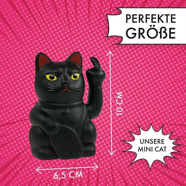 Elektroniktrade SOLAR CAT - Winkekatze mit Stinkefinger und Solarzelle elektroniktrade Switzerland
