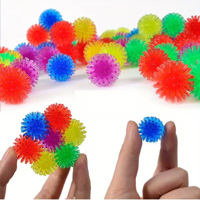 Elektroniktrade Stacheliger Igelball, mehrfarbig, weiche Sensorikbälle für Kinder 1 Stück elektroniktrade Switzerland