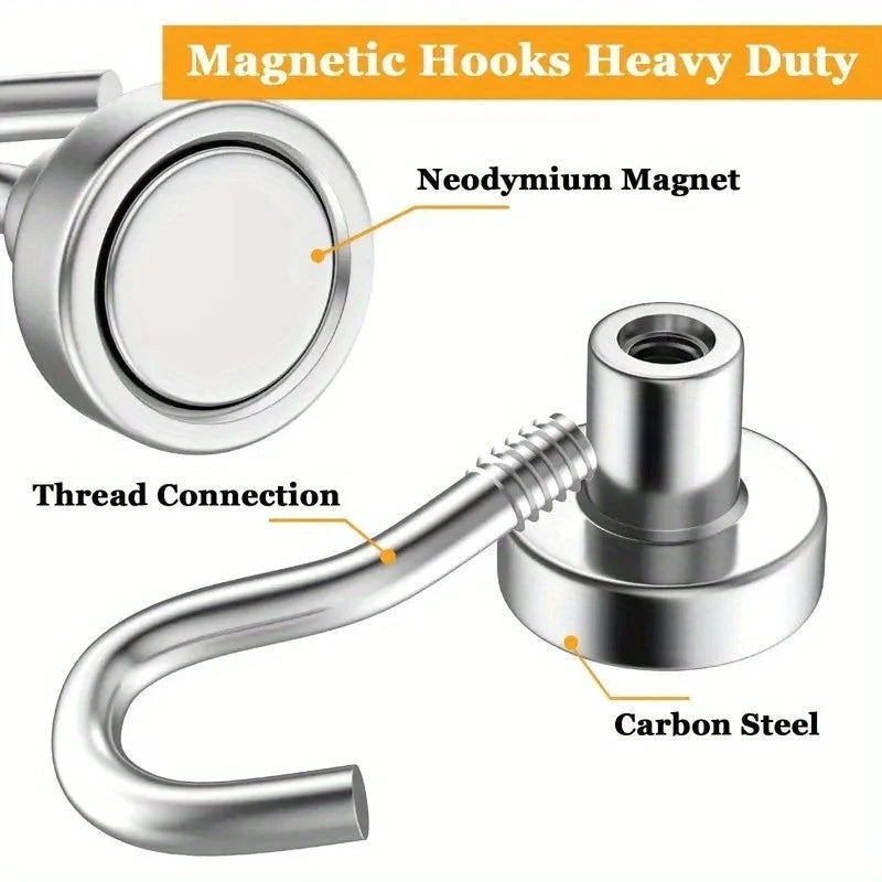 Elektroniktrade Starker Hochleistungs-Neodym-Magnet mit Haken Elektroniktrade Switzerland