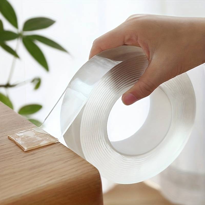 Elektroniktrade Starkes transparentes Nanoband Waschbar 2cm Breit & 5M lang Elektroniktrade Switzerland