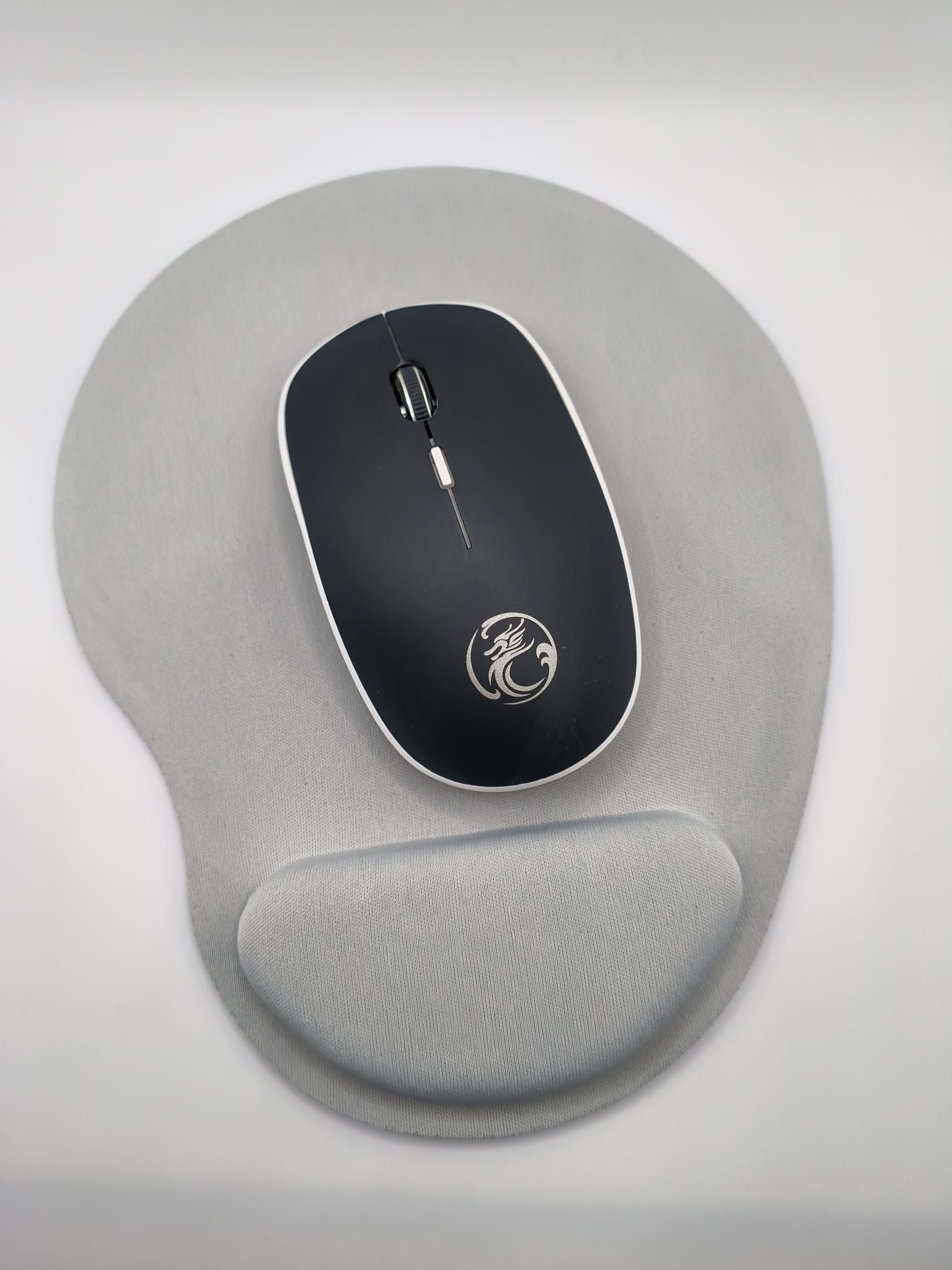 Elektroniktrade Stoff Gel Mauspad, Mausmatte (Grey, Grau) Elektroniktrade Switzerland