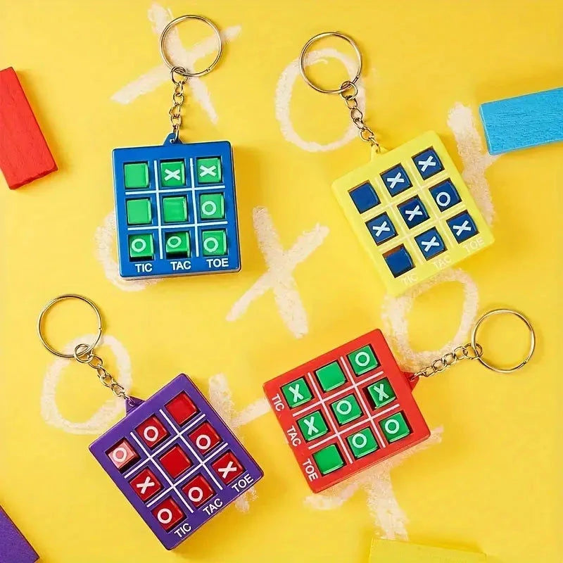 Elektroniktrade Tic Tac Toe Schlüsselanhänger Fidget Kunststoff Schlüsselanhänger Elektroniktrade Switzerland