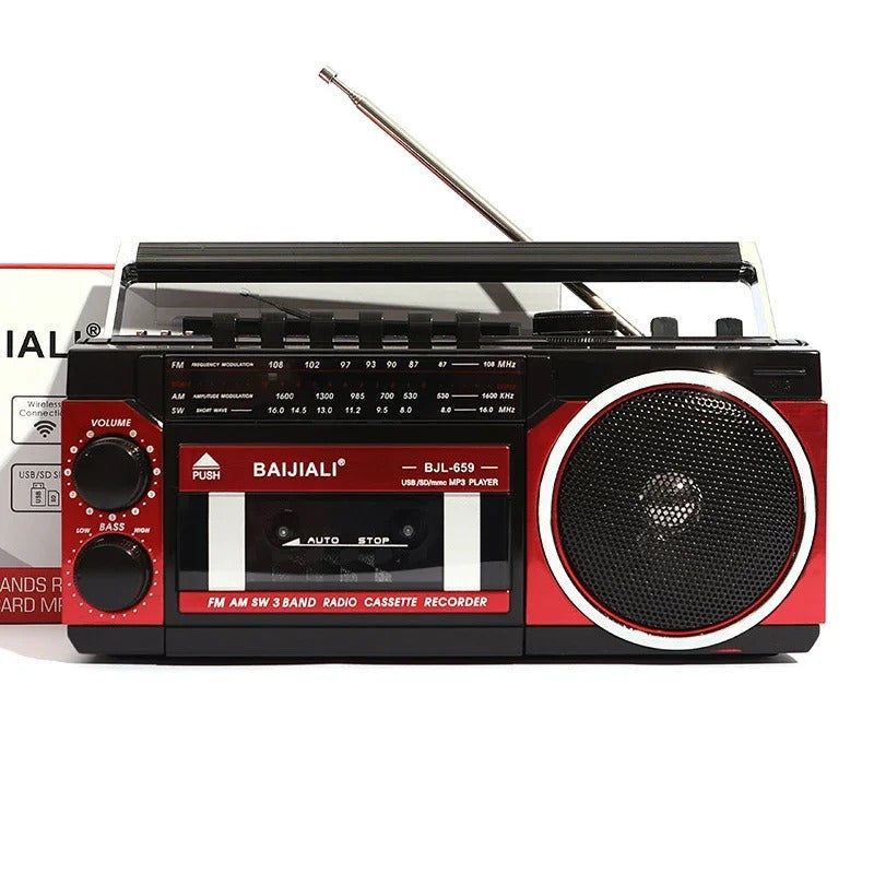 Elektroniktrade Tragbare Vintage Retro USB AM/FM/SW Multiband Radio Recorder PX-250U elektroniktrade Switzerland