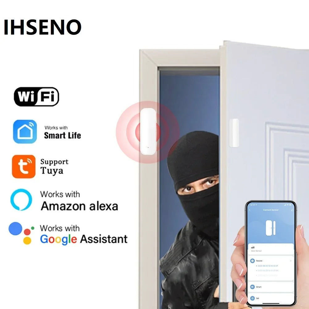 Elektroniktrade Tuya Smart Wifi Tür & Fenster Sensor für dein Smart Home elektroniktrade Switzerland