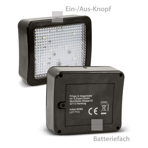 Elektroniktrade TV-Imitator mit RGB-LEDs, realistische Fernsehsimulation, TV-Attrappe als Einbruchschutz Elektroniktrade Switzerland