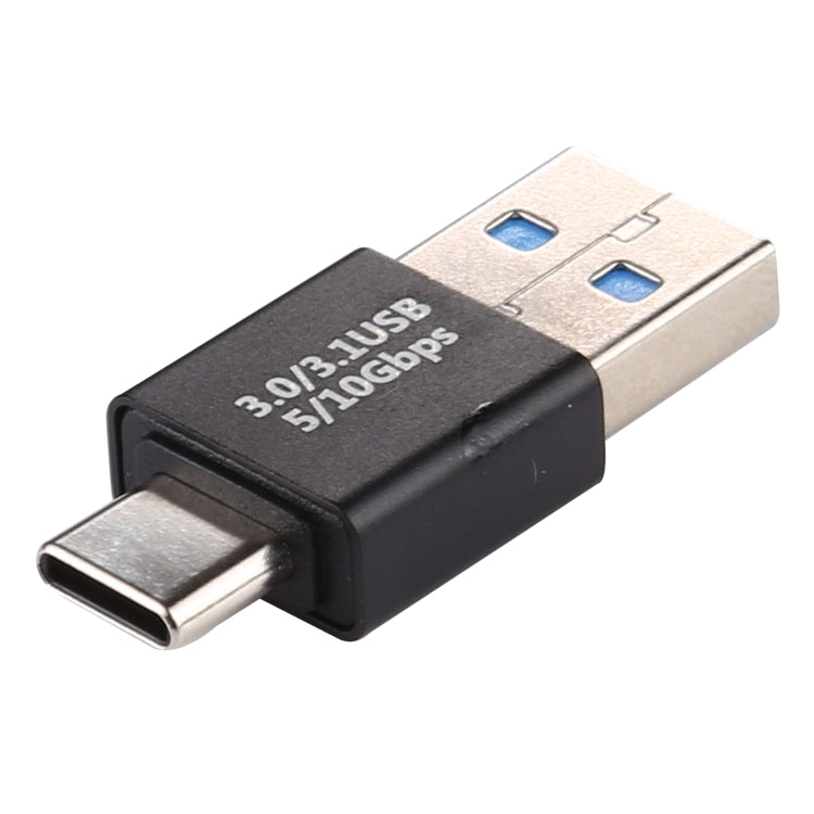 Elektroniktrade Typ-C / USB-C-Stecker auf USB 3.0-Stecker, Adapter aus Aluminiumlegierung (schwarz) Elektroniktrade Switzerland