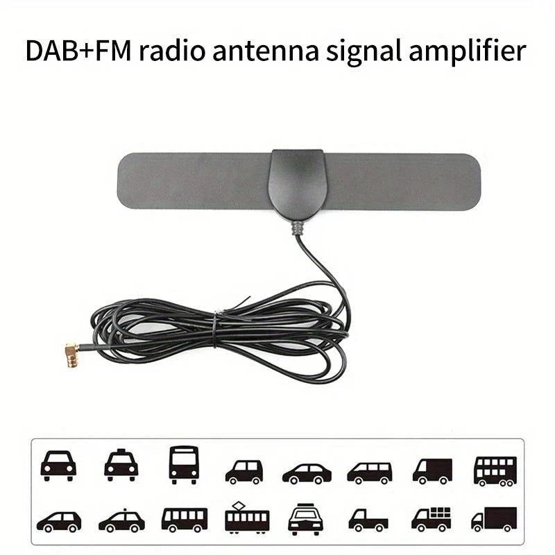Elektroniktrade Universal DAB-Radio Autoantenne Signalverstärker VHF UHF elektroniktrade Switzerland