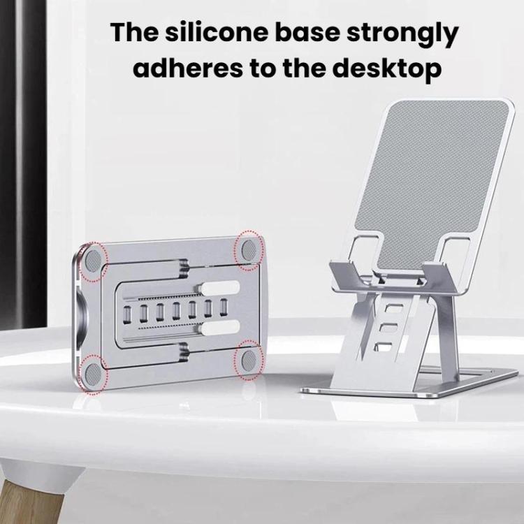 Elektroniktrade Universeller Metall-Tischständer für Handys und Tablets (Silber) Elektroniktrade Switzerland