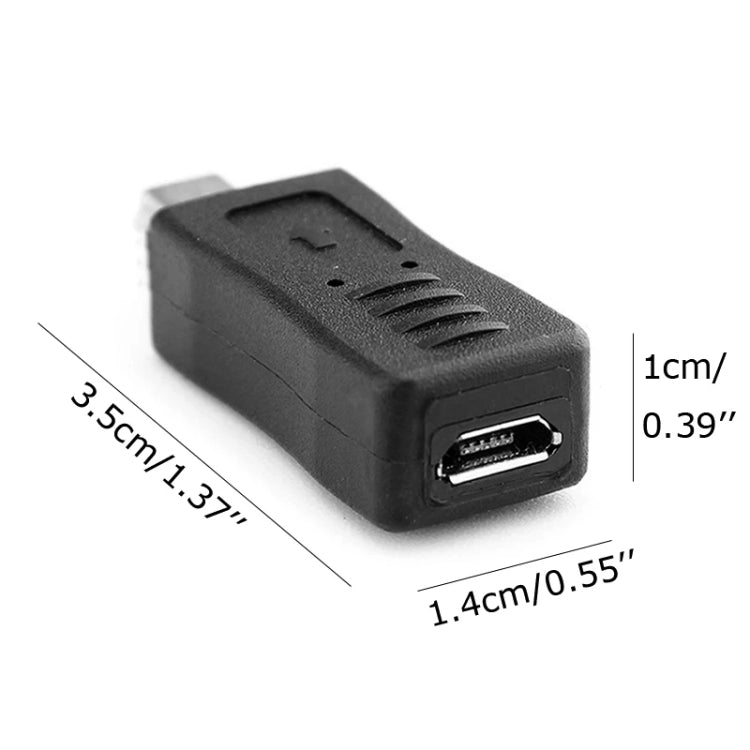 Elektroniktrade USB 2.0 Mini USB zu Micro USB Buchse Adapter (schwarz) Elektroniktrade Switzerland