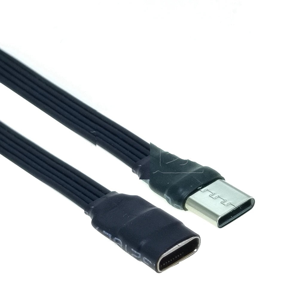 Elektroniktrade USB 2.0 Typ-C Flat Flachkabel FPC Kabel 5/10/20/30/50/100/200 cm länge Elektroniktrade Switzerland