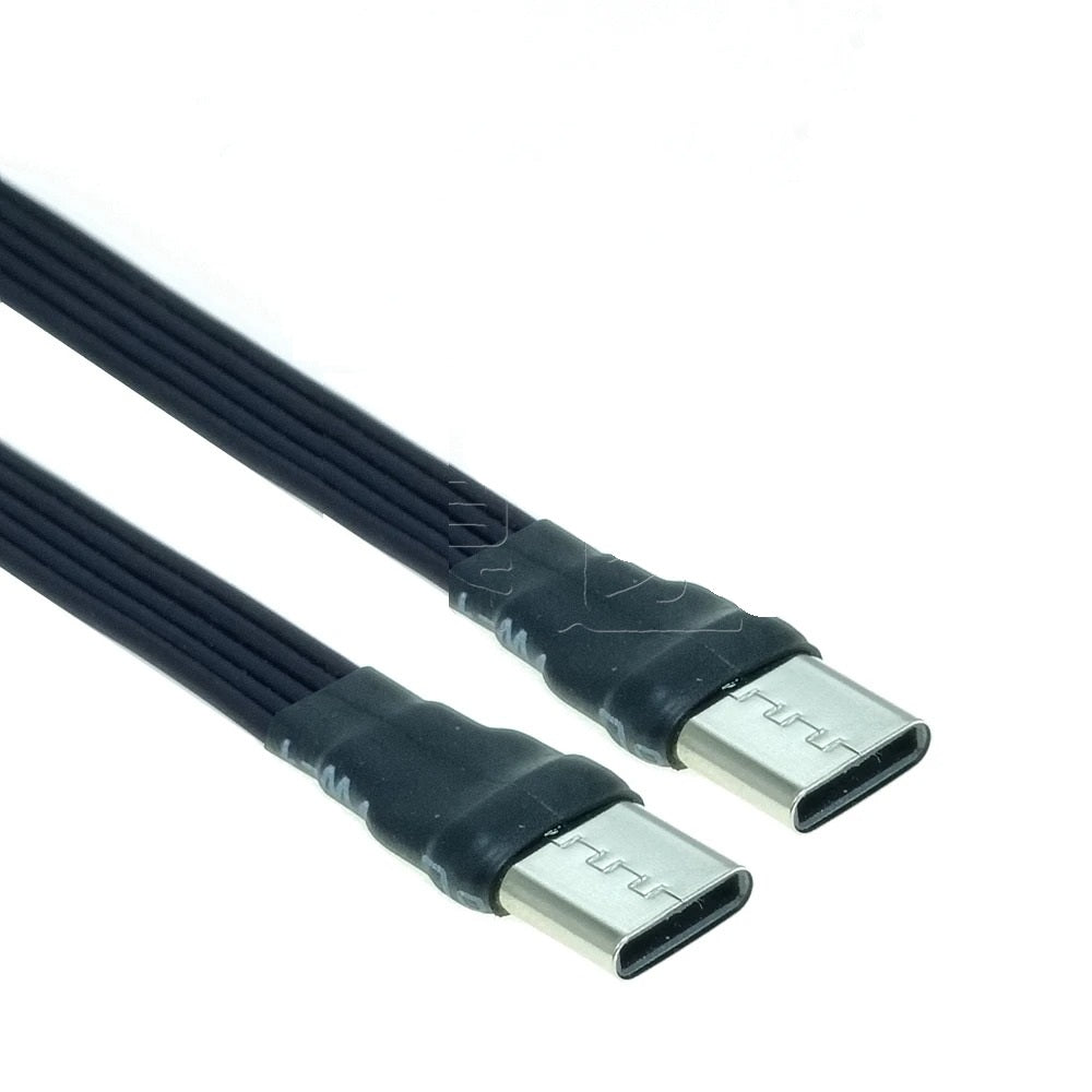 Elektroniktrade USB 2.0 Typ-C Flat Flachkabel FPC Kabel 5/10/20/30/50/100/200 cm länge Elektroniktrade Switzerland