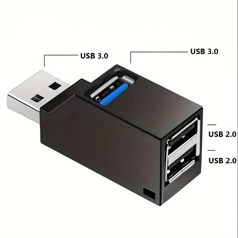 Elektroniktrade USB 3.0 HUB Adapter Extender Mini Splitter Box mit 3 Ports Elektroniktrade Switzerland