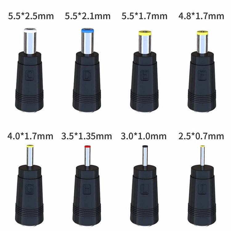 Elektroniktrade USB 5 V auf DC 9 V 5,5 mm x 2,5 mm Konverter Spannungswandler mit 8 Adaptern elektroniktrade Switzerland