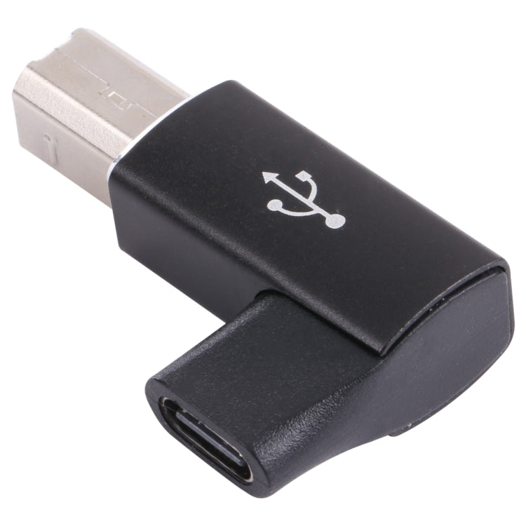 Elektroniktrade USB-C Buchse Winkel auf USB 2.0 B MIDI Adapter für Instrumente/Drucker/Scanner Elektroniktrade Switzerland