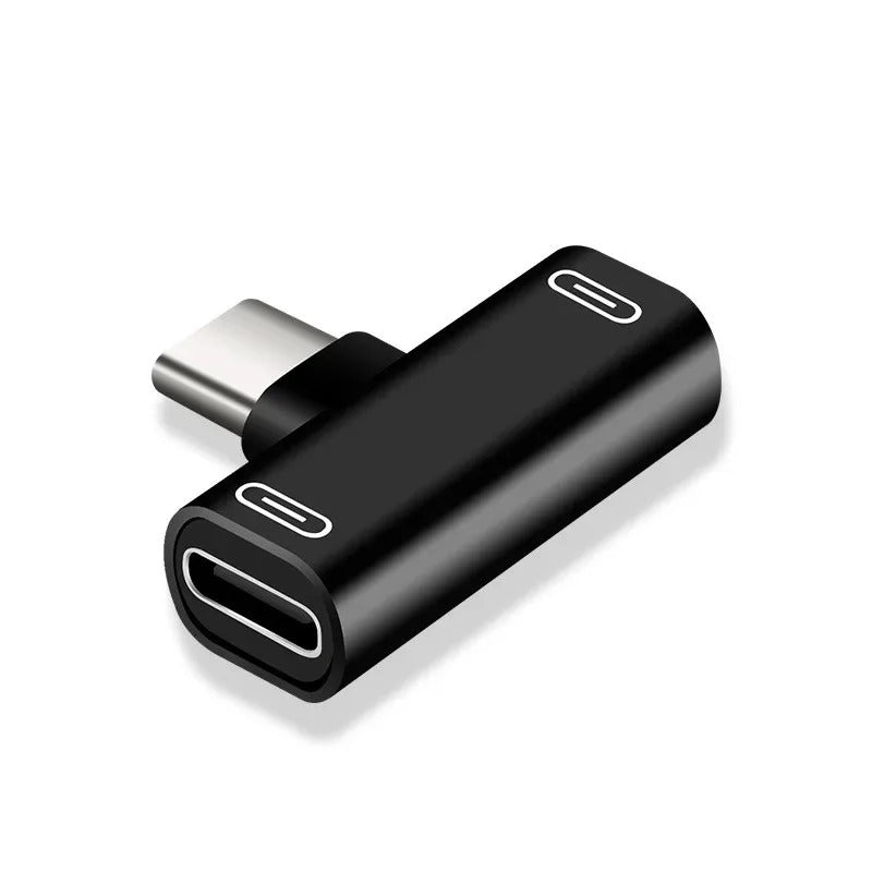 Elektroniktrade USB-C Splitter Typ C Stecker auf Dual Typ C Buchse Adapter Elektroniktrade Switzerland