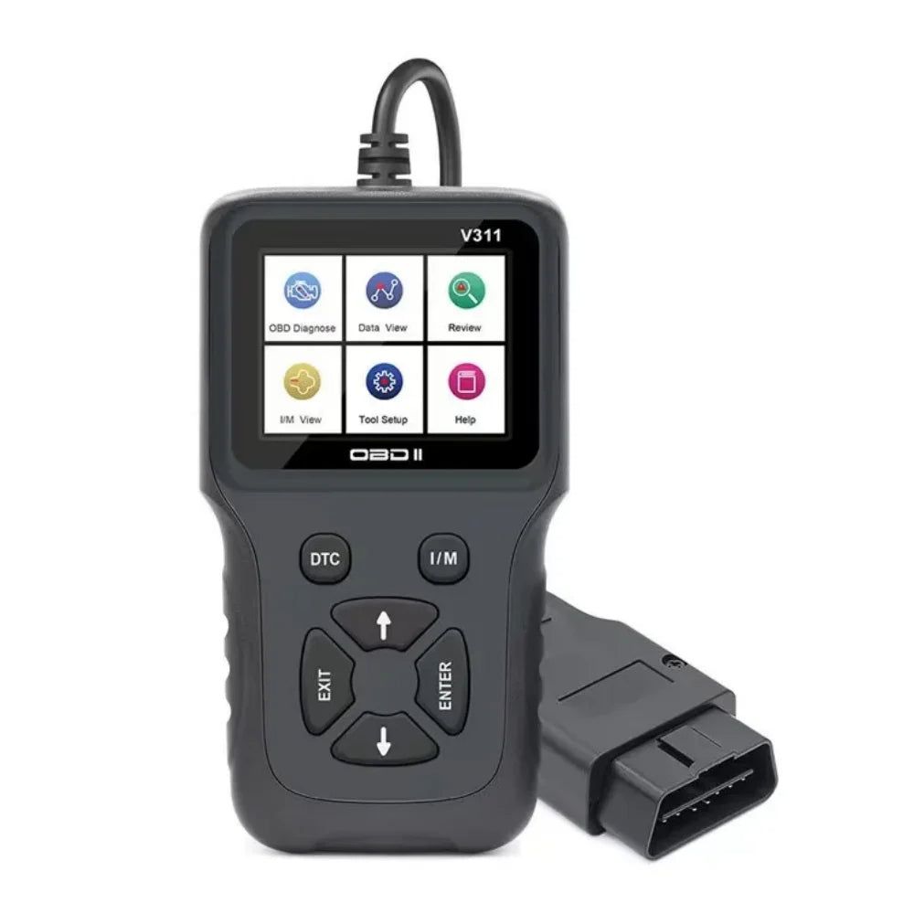Elektroniktrade V311 OBD2 Scanner 9-16V Auto Diagnosegerät mit LCD Display ELM327 V1.5 Elektroniktrade Switzerland