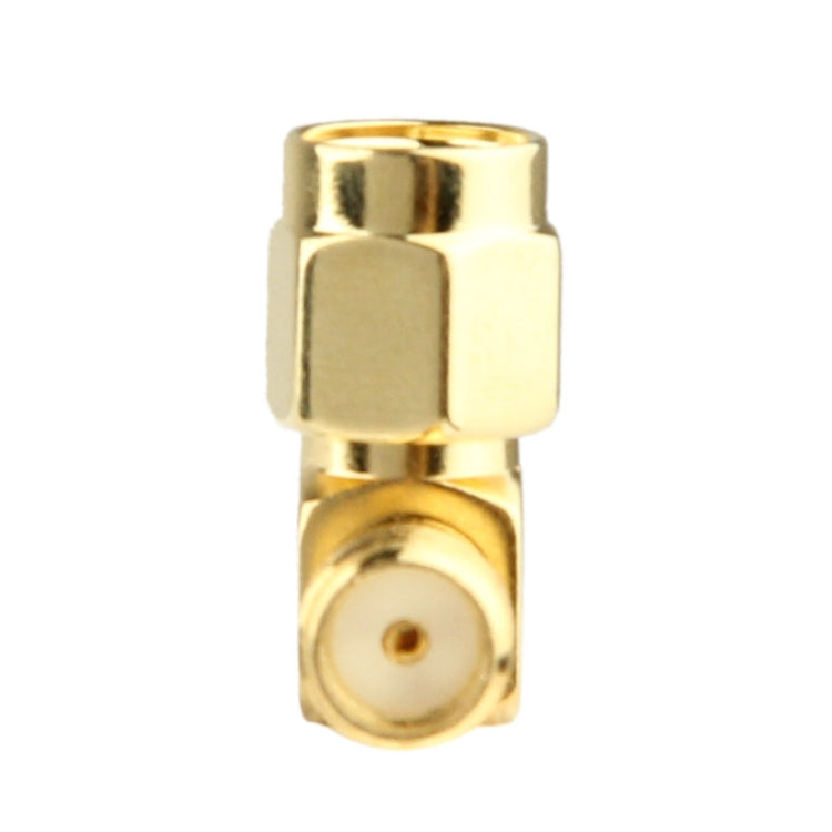 Elektroniktrade Vergoldeter SMA-Adapter für Buchse zu SMA-Stecker mit 90-Grad-Winkel Elektroniktrade Switzerland