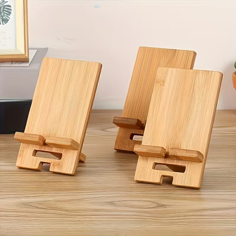 Elektroniktrade Verstellbarer Multi-Winkel Handy- Tablet-Ständer aus Holz Elektroniktrade Switzerland
