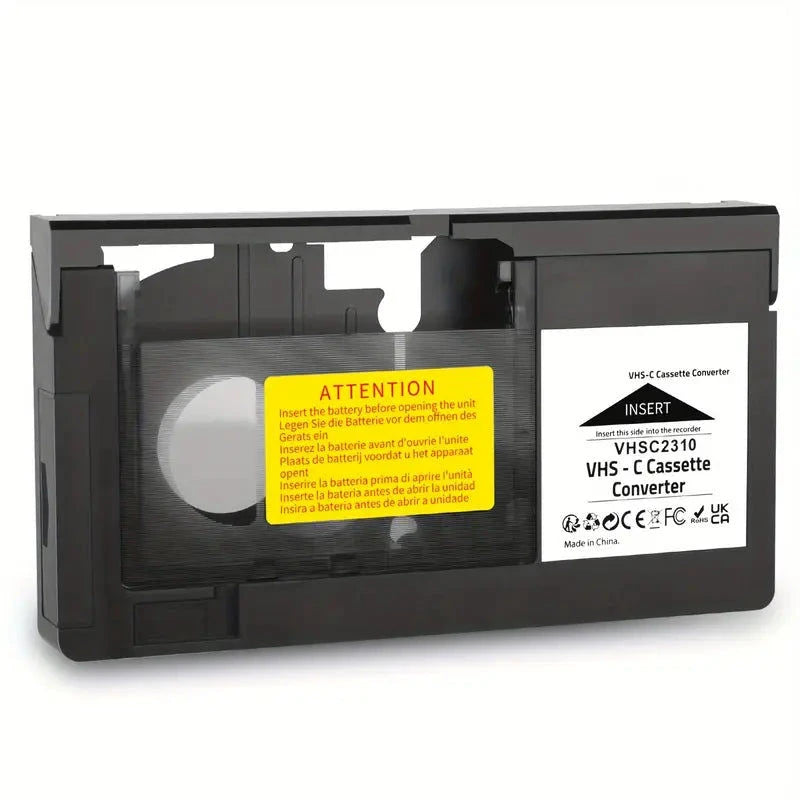 Elektroniktrade VHS-C Kassettenadapter Kompatibel für VHS-C SVHS Elektroniktrade Switzerland
