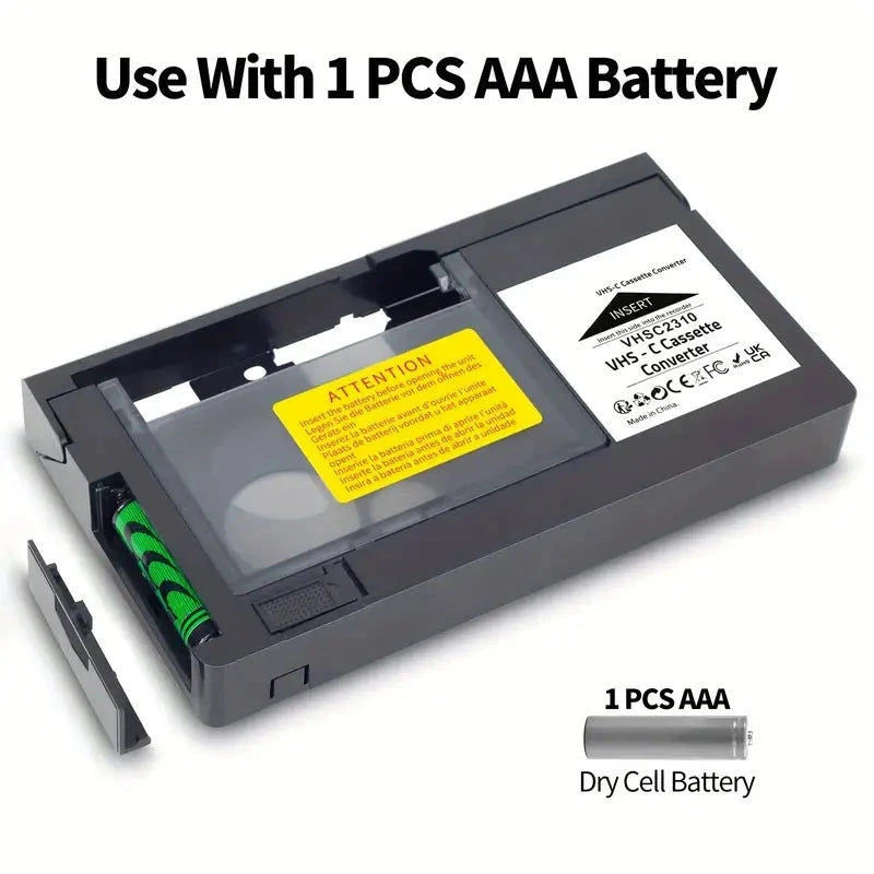 Elektroniktrade VHS-C Kassettenadapter Kompatibel für VHS-C SVHS elektroniktrade Switzerland