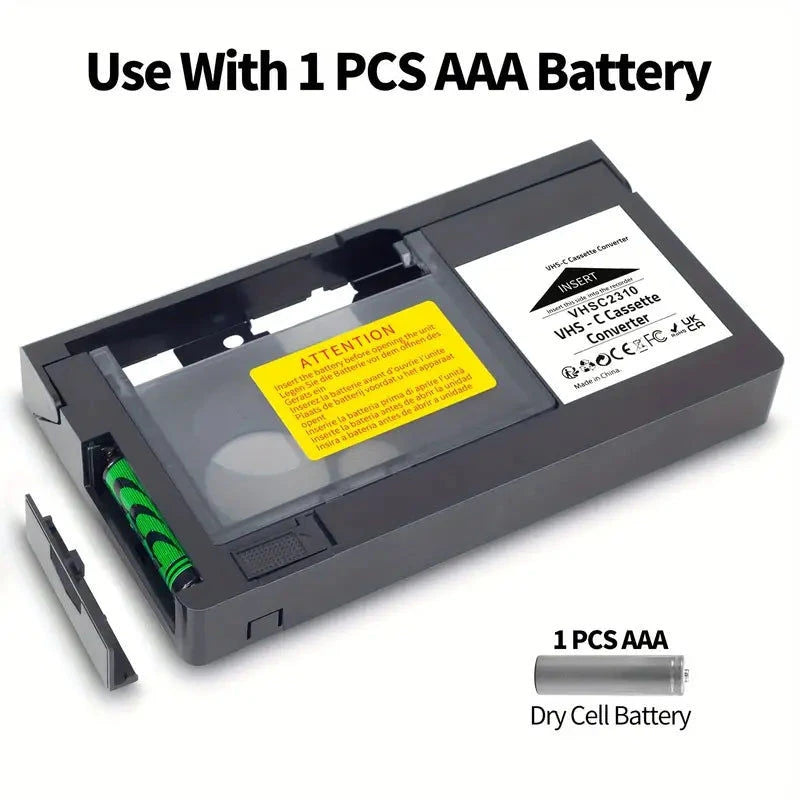 Elektroniktrade VHS-C Kassettenadapter Kompatibel für VHS-C SVHS Elektroniktrade Switzerland