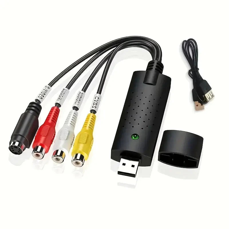 Elektroniktrade Video Audio Grabber VHS VCR USB Video Capture Card Zu DVD Konverter Elektroniktrade Switzerland