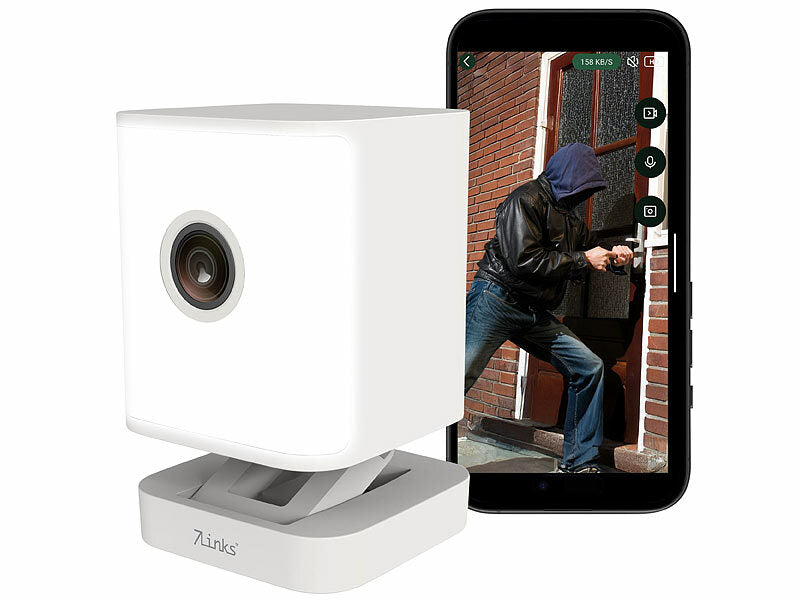 Elektroniktrade Wetterfeste Dualband-IP-Kamera, 4MP, Farbnachtsicht, IP65 Elektroniktrade Switzerland