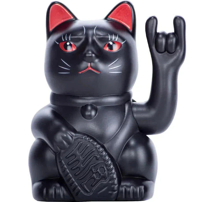Elektroniktrade Winkekatze Rockhand, Schwarz elektroniktrade Switzerland
