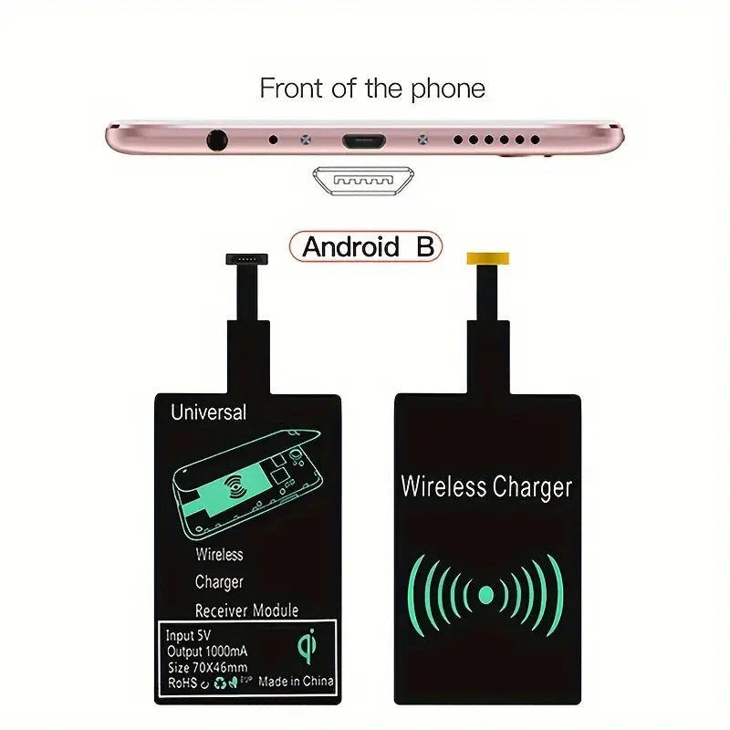 Elektroniktrade Wireless Lade Pads Selbstklebend für iPhone & Android Elektroniktrade Switzerland