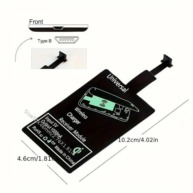 Elektroniktrade Wireless Lade Pads Selbstklebend für iPhone & Android Elektroniktrade Switzerland