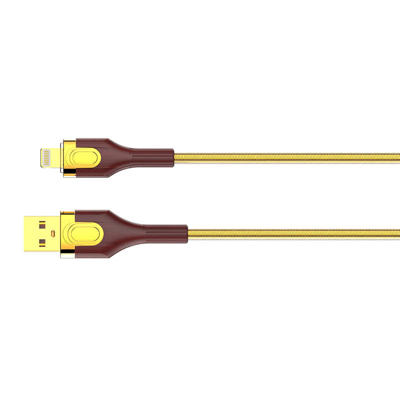 LDNIO LS681, USB – Lightning, 1 m, 30 W Kabel (Gold)