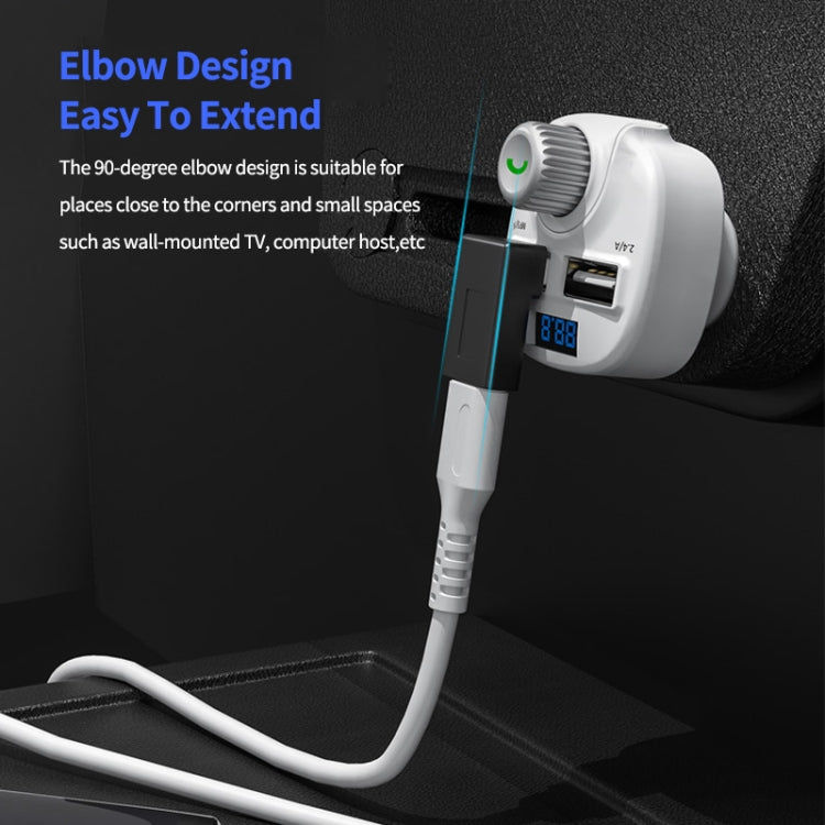 Enkay 90 Grad rechtwinkliger USB 3.0-Stecker auf Typ-C-Buchse Elektroniktrade Switzerland