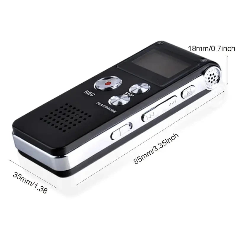 eTrade Multifunktionaler Wiederaufladbarer 32GB 650HR Digital Audio Voice Recorder MP3-Player Elektroniktrade Switzerland