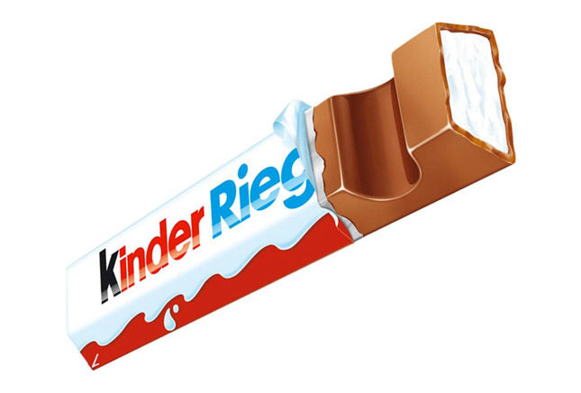 Ferrero Kinder Riegel, Schokolade