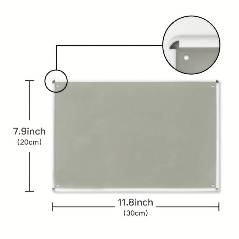 Metall-Blechschild mit lustigen verschiedenen Sprüchen