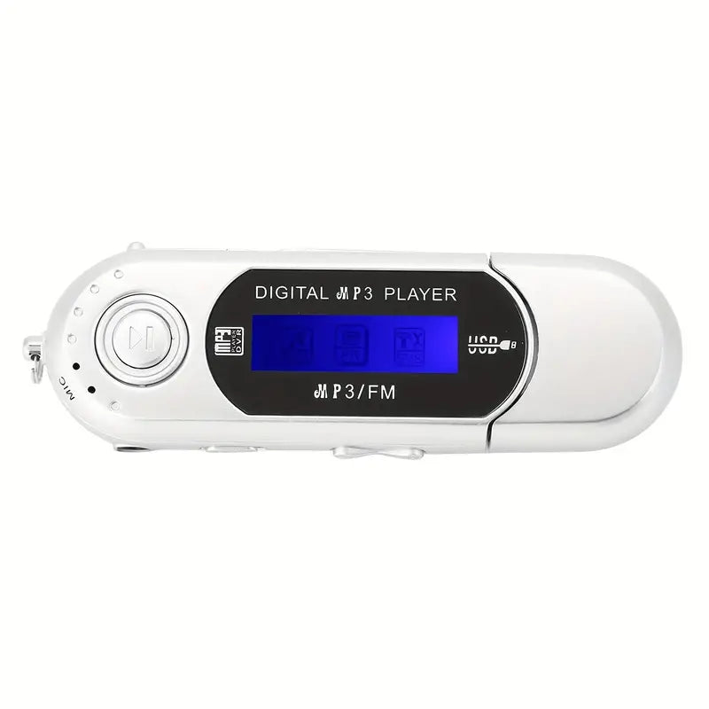 Einfacher MicroSD Karten Retro MP3 Player, Betrieb mit 1xAAA Batterie & MicroSD