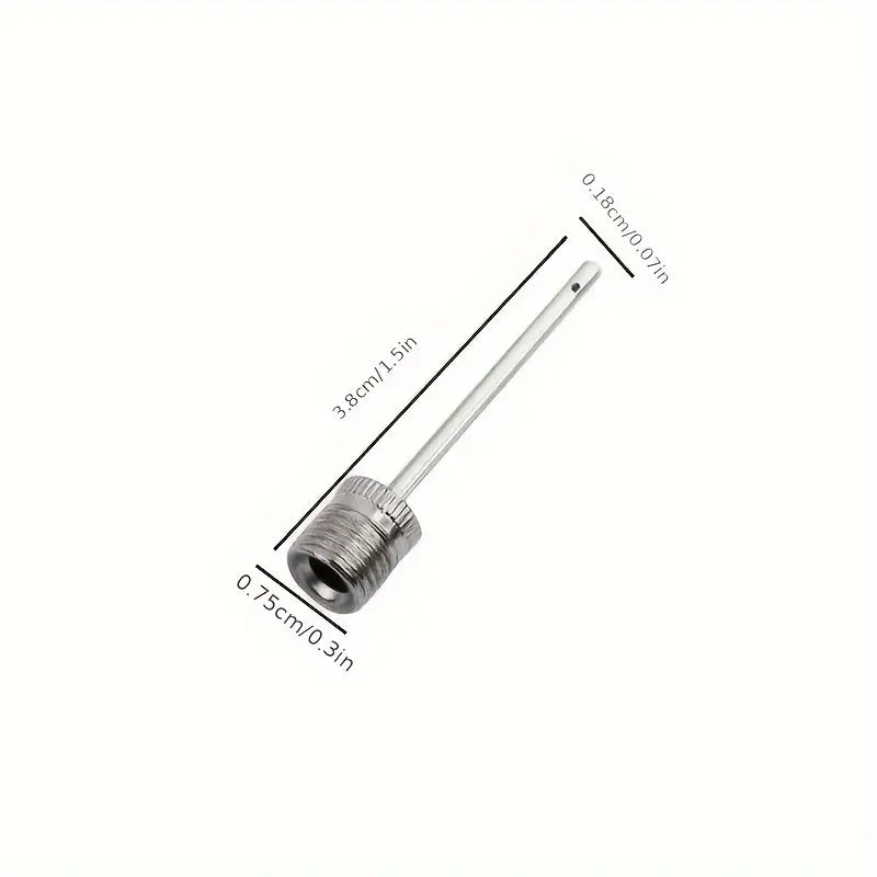 Pumpennadel Adapter für Bälle und Luftmatratzen aus Edelstahl