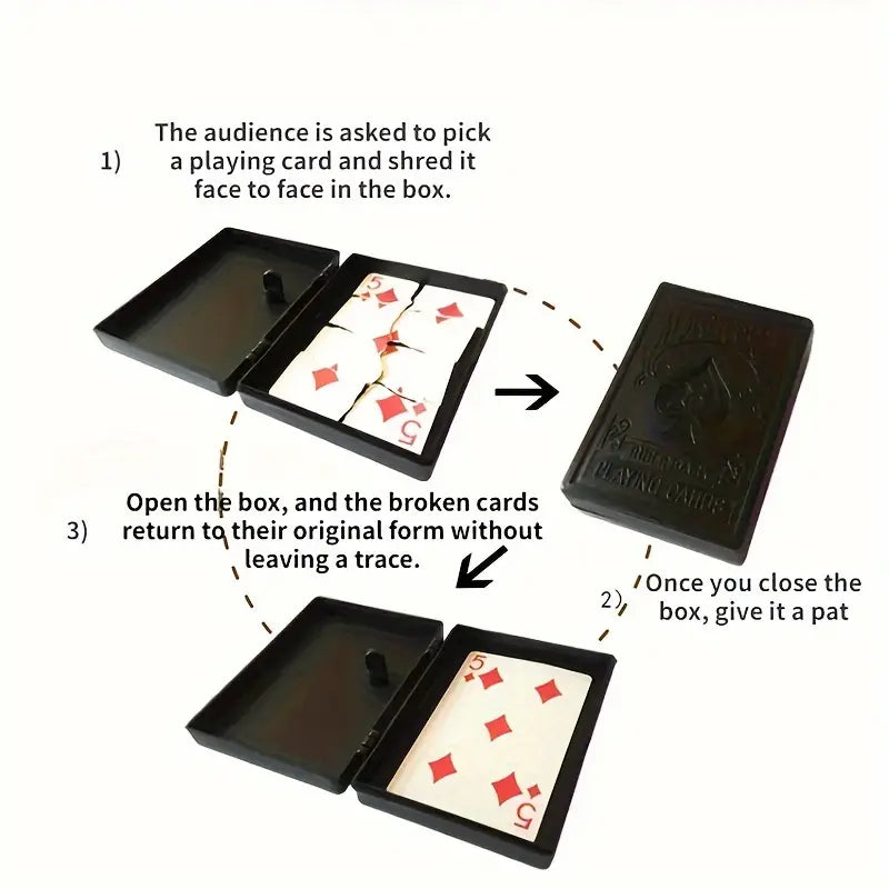 Die Magische zerrissene Karte Zaubertrick