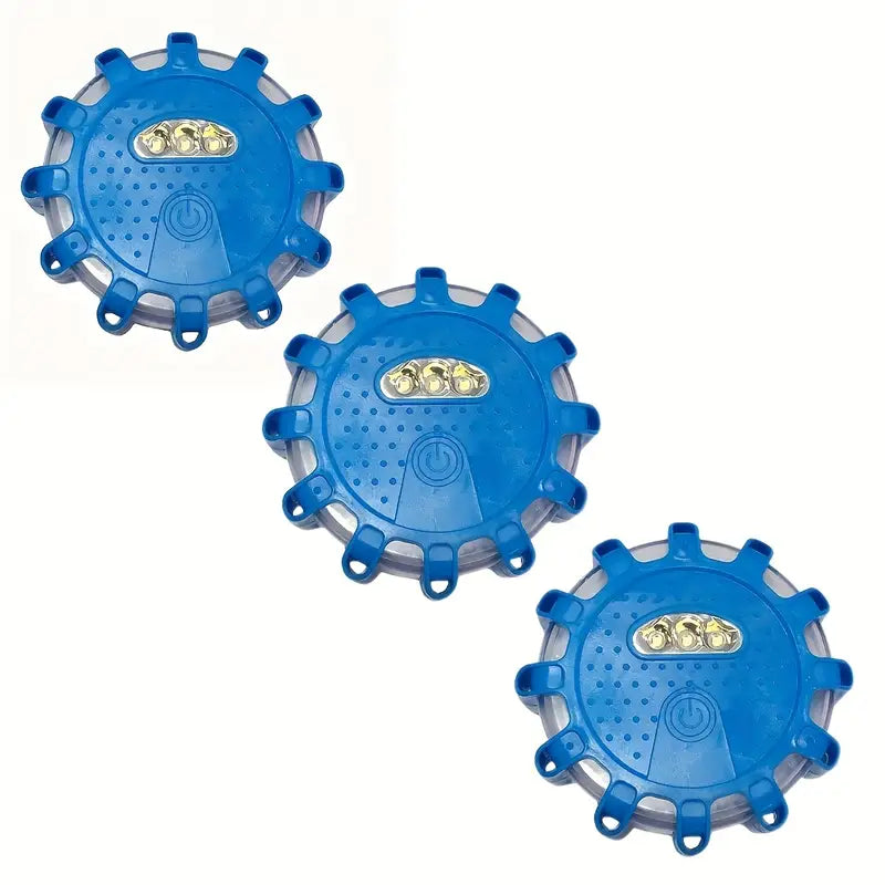 LED SOS Notsicherheits-Blinklicht - Signallicht Blau Einzel & Sets