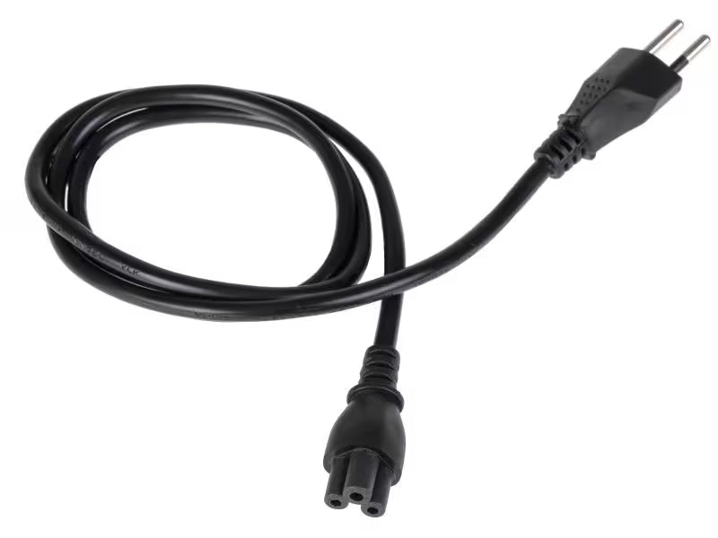 Furber Power Netzkabel C5-T12 - Stromkabel mit Mickey-Mouse-Stecker 0.5 m bis 3 m Elektroniktrade Switzerland